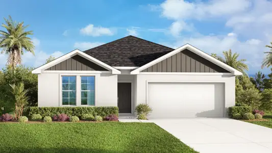 New construction Single-Family house 1497 Laredo Ave, Spring Hill, FL 34606 plan Landmark II Series - Biltmore II - image