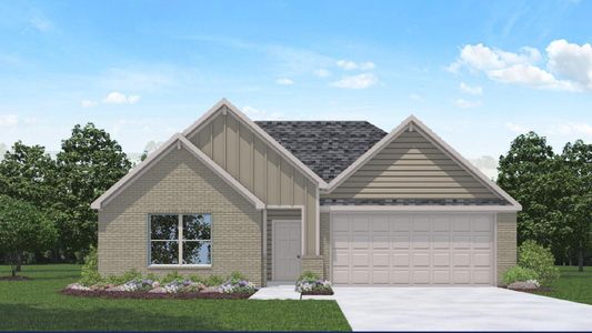 New construction Single-Family house 806 Merit Badge Ct, Conroe, TX 77303 plan Burnet - image
