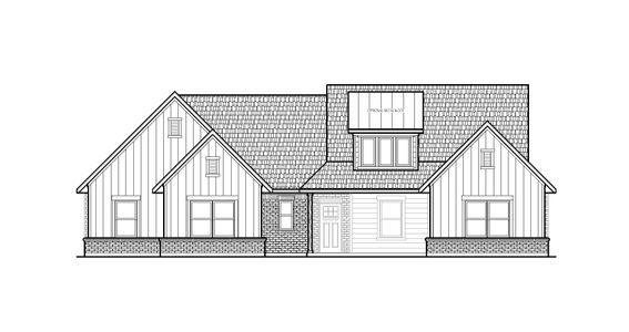 New construction Single-Family house 119 Trumpet Ct, Paradise, TX 76073 plan The Sydney - image