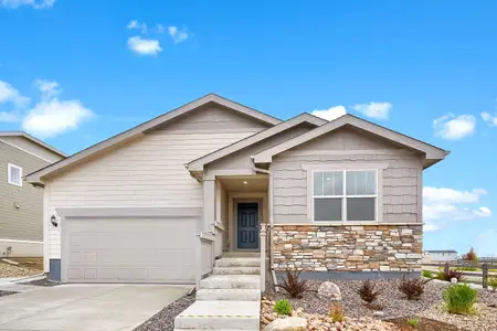 New construction Single-Family house 7753 Desert Wrangler Dr, Colorado Springs, CO 80908 plan Madison - image