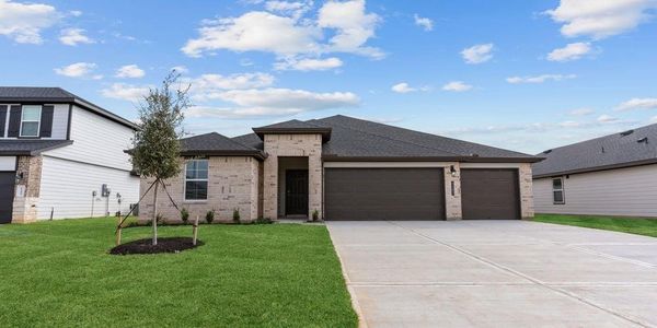 New construction Single-Family house 6115 Windy Pines Way, Rosenberg, TX 77469 MAVERICK- photo 0