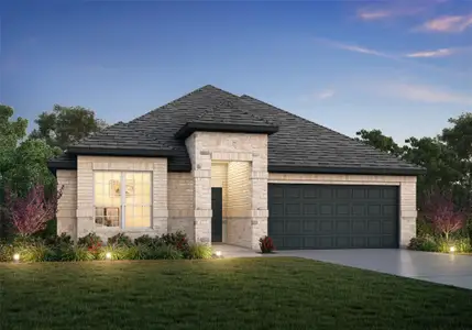 New construction Single-Family house 3021 Mustang Grove Wy, Brookshire, TX 77423 plan The Highlands - image
