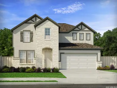 New construction Single-Family house 3817 Zinnia Wy, Marion, TX 78124 - image