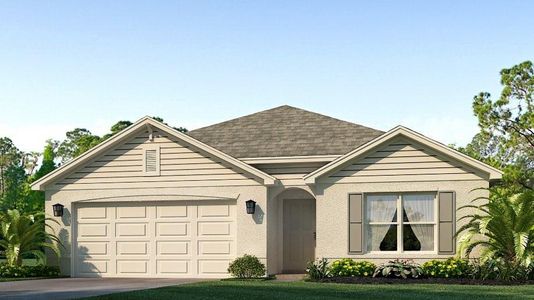 New construction Single-Family house 6127 Distant Haze Pl, Palmetto, FL 34221 Cali- photo 0