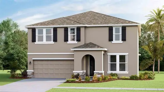 New construction Single-Family house 11920 Kingsley Trl, Parrish, FL 34219 plan Hemingway - image