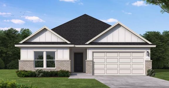 New construction Single-Family house 220 Lazy Lizzy Rd, Jarrell, TX 76537 Starr- photo 0