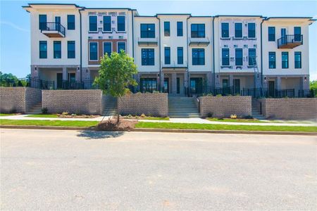 New construction Townhouse house 344 Olmstead Way, Unit 32, Alpharetta, GA 30022 Barnsley I- photo 0