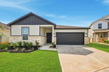 New construction Single-Family house 9728 Caney Bend Rd, Conroe, TX 77303 plan Buchanan - image