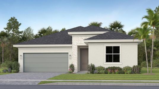 New construction Single-Family house 6907 Nw Kestrel Ln, Port St. Lucie, FL 34987 plan Hartford - image