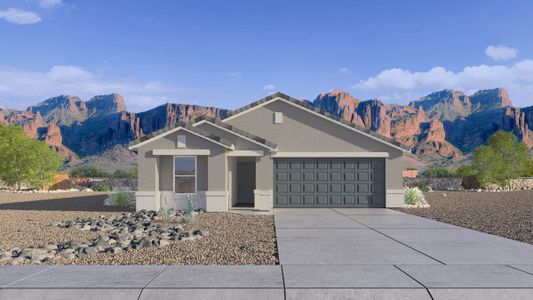 New construction Single-Family house 12024 E Marigold Lane, Florence, AZ 85132 - photo 0