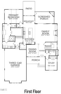 New construction Single-Family house 105 Cherry Bark Dr, Youngsville, NC 27596 null- photo 3 3