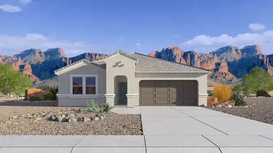New construction Single-Family house 12214 E Lupine Ln, Florence, AZ 85132 plan Saguaro - image