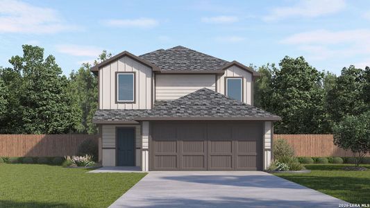 New construction Single-Family house 317 Fairlawn Wy, Maxwell, TX 78656 plan The Graham - image