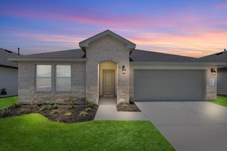 New construction Single-Family house 1327 Sea Breeze Way, Iowa Colony, TX 77583 Lakeway/X40L- photo 0