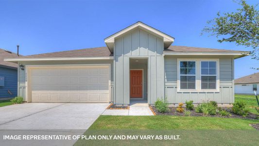 New construction Single-Family house 315 Wirecrested Dr, Lockhart, TX 78644 The Lakeway- photo 0