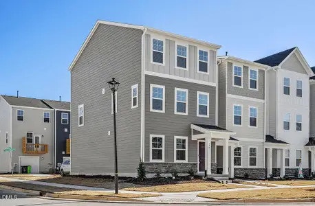 New construction Townhouse house 1701 Barrett Run Trl, Apex, NC 27502 - image