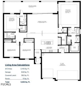 New construction Single-Family house 2537 Sw 11Th Pl, Cape Coral, FL 33914 plan The Paradise Cove III - image 5