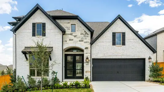 New construction Single-Family house 1401 Amanda Paige Dr, Georgetown, TX 78628 plan 3299W - image