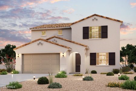 New construction Single-Family house 19165 N Los Gabrieles Way, Maricopa, AZ 85138 null- photo 0