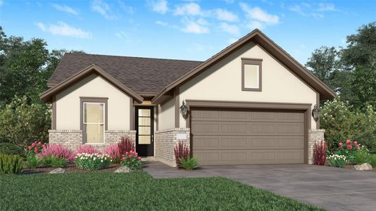 New construction Single-Family house 22107 La Scorza Dr, Hockley, TX 77447 plan Austen - image