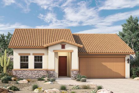 New construction Single-Family house 5605 N. 193Rd Drive, Litchfield Park, AZ 85340 The Halkirk- photo 0