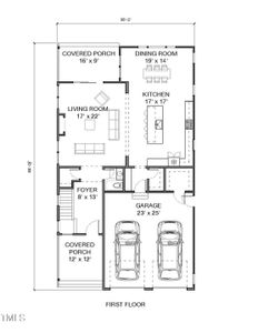 Floor Plan - First Floor - 324 Waldo St