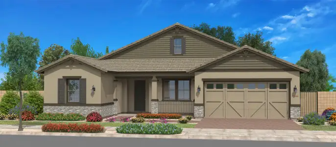 New construction Single-Family house 22919 E Oriole Wy, Queen Creek, AZ 85142 plan Strawberry - image