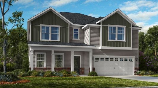 New construction Single-Family house 186 Hickory Grove Dr, Sanford, NC 27330 plan Bedford - image