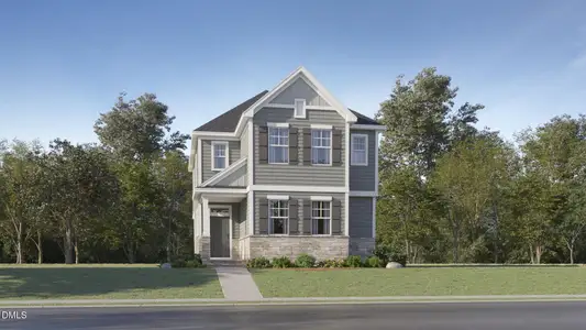 New construction Single-Family house 920 Cassa Clubhouse Wy, Knightdale, NC 27545 plan Waterbury - image
