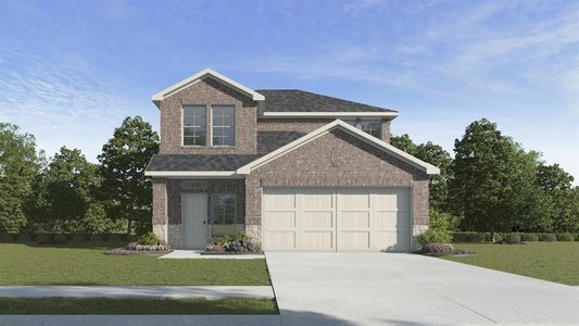 New construction Single-Family house 604 Minnie Ln, Pilot Point, TX 76258 X30J Jasmine- photo 0