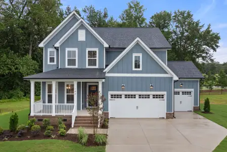 New construction Single-Family house 334 Belmont Stakes Ln, Wendell, NC 27591 plan Continental - image
