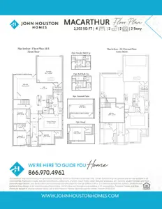 New construction Single-Family house 1868 Vista Wy, Waxahachie, TX 75165 plan MacArthur - image