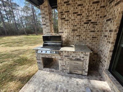 New construction Single-Family house 8680 Cedar Meadow Ln, Plantersville, TX 77363 - image