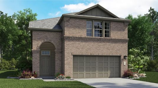 New construction Single-Family house 109 Sapling Dew Dr, Georgetown, TX 78628 plan Riviera - image