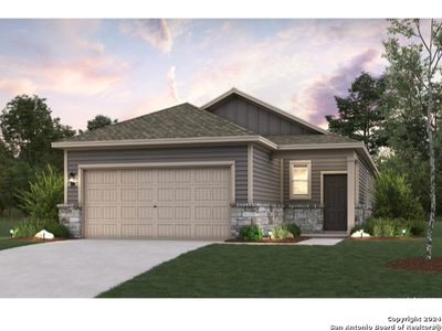 New construction Single-Family house 9922 Forestier Grn, San Antonio, TX 78214 Easton - 1388- photo 0 0