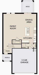 1st Floorplan - Photo is a Rendering.  Please contact On-Site for any questions or information.