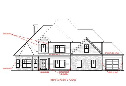 New construction Single-Family house Newnan, GA 30265 plan Woodbury B - image