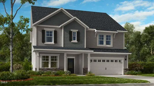 New construction Single-Family house 233 Tidal Pool Wy, Cary, NC 27519 plan Hamilton - image