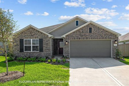 New construction Single-Family house 3502 Moraine Lake Drive, Texas City, TX 77510 - photo 0