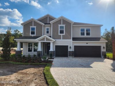 New construction Single-Family house 3596 Melcon Farms Way, Jacksonville, FL 32223 Luzon- photo 0