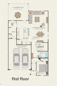 Pulte Homes, Lochridge floor plan