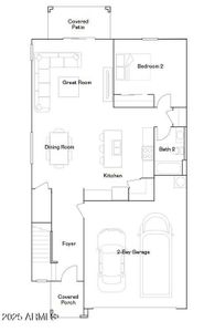 New construction Single-Family house 23199 W Parkway Dr, Buckeye, AZ 85326 plan Pacifica Plan 3059 - image