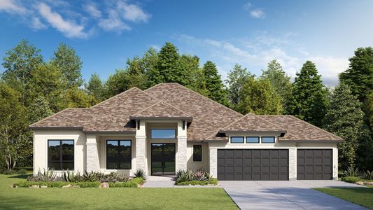 New construction Single-Family house 16615 Cheerful Trl, Hockley, TX 77447 plan Madison 3475.3 - image