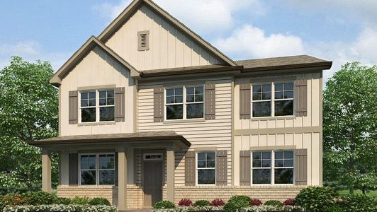 New construction Single-Family house 129 King Village, Braselton, GA 30517 plan Fayette ll - image