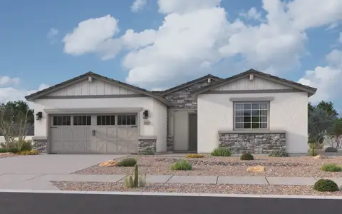 New construction Single-Family house 17119 W Las Palmaritas Dr, Waddell, AZ 85355 plan Amber - image