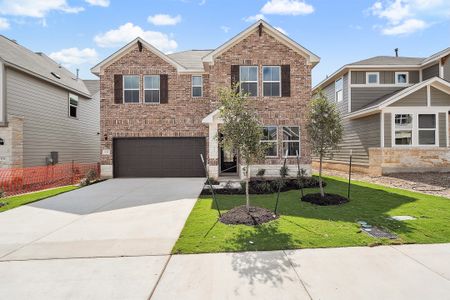 New construction Single-Family house 104 Palo Brea Lp, Hutto, TX 78634 plan Blake - image