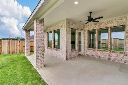 New construction Single-Family house 9518 Turnstone Dr, Manvel, TX 77578 Nantucket- photo 4 4