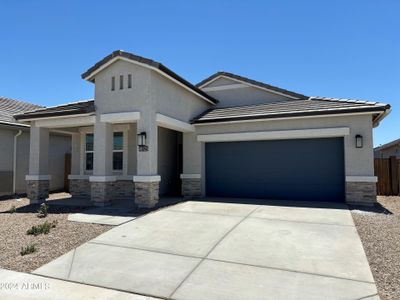 New construction Single-Family house 40125 W Hillman Drive, Maricopa, AZ 85138 Dove- photo 0