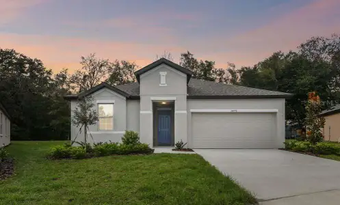 New construction Single-Family house 12621 Kelly Ann Lp, Brooksville, FL 34613 Casey Key- photo 0