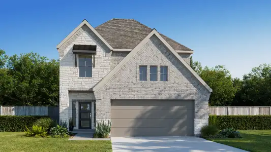 New construction Single-Family house 29955 Lucky Pines St, Magnolia, TX 77354 plan 2384W - image